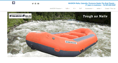 Desktop Screenshot of maxxonpontoons.com